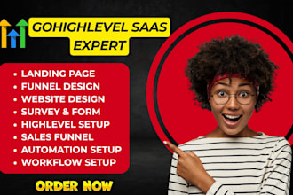 build gohighlevel saas website gohighlevel white label ghl automation