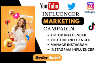 research manage find best instagram tiktok youtube influencer marketing campaign