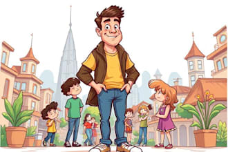 draw nice cartoons and caricatures