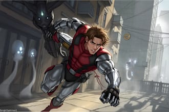 design your superhero comic character