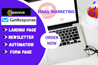 do beehiiv newsletter landing page design beehive ai email automation popup form