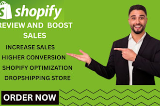 review shopify store boost shopify sales and optimize your shopify dropshipping