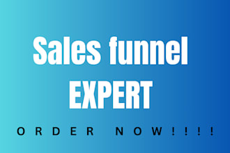 build  sales funnel landing page