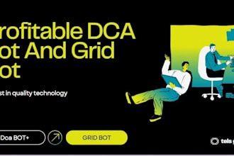 develop profitable dca trading bot and grid bot, dca bot, grid trading bot