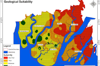 do high quality gis mapping and spatial analysis in arcgis pro or qgis