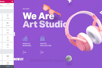 design hostinger, duda, weebly, elementor pro landing page, wordpress elementor