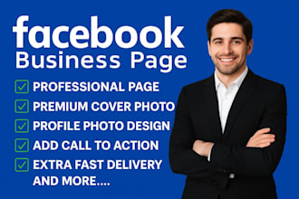 create and setup a professional facebook business page