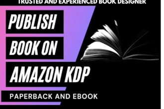do book publishing, ebook publishing for amazon kdp, lulu, ingramspark