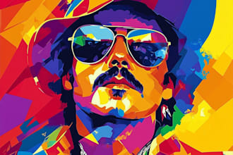 make awesome wpap pop art portrait