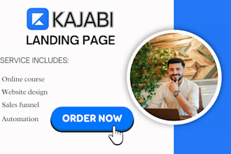 build kajabi website kajabi landing page gohighlevel kartra clickfunnel design