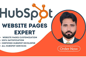 develop editable hubspot cms and hubspot website pages