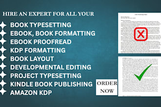 do ebook typesetting inddesign ebook formatting, book layout design amazon kdp