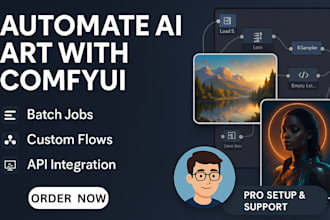 automate your ai art using comfyui