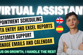 be your reliable bilingual virtual assistant for admin and customer support
