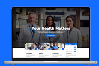 do healthcare website medicare website medical website caregiver landing page