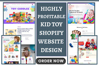 design kid toy shopify teddy bear child toy kid store dropshipping toy website