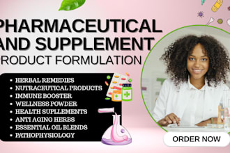 develop pharmaceutical products, herbal remedies, or essential oil blends