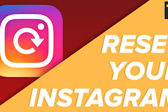 reset your facebook, instagram password reset link