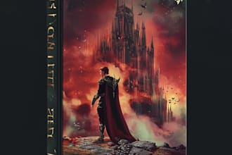 do a amazing fantasy book cover illustration