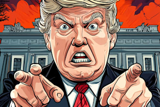 illustrate your political cartoon