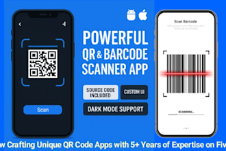 develop a powerful qr and barcode scanner app for android and ios