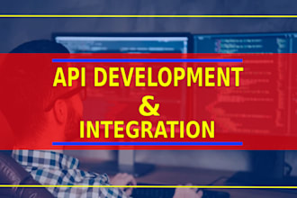 develop or integrate any API
