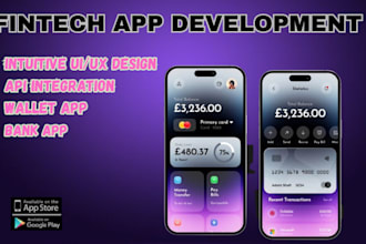 build custom fintech app wallet app money transfer app payment app loan app