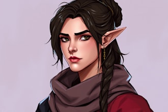 design dnd character art and dnd character art