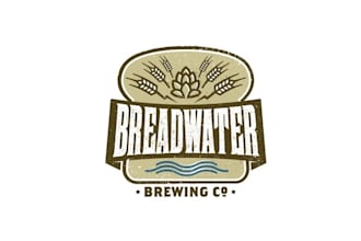 design good looking retro logo for bread water brewing