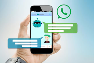 build a powerful ai chatbot, whatsapp bot, SMS campaign bot, and IVR system