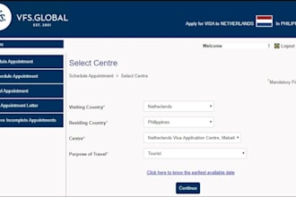 vfs appointment bot, vfs global bot visa booking bot tls bot,notify telegram bot