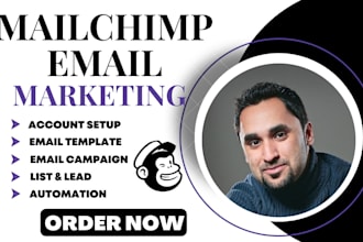 set up mailchimp marketing automation and responsive email templates