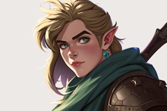dnd character art and dnd character art