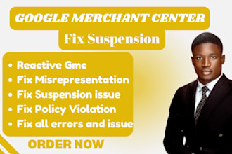 fix google merchant center suspension due to misrepresentation get your gmcreact