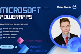 develop customized powerapps, power automate business web apps, fix powerapp app