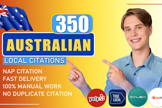 top 350 australia local citations and australian business directories local seo