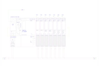 draw and design plc panel wiring diagram