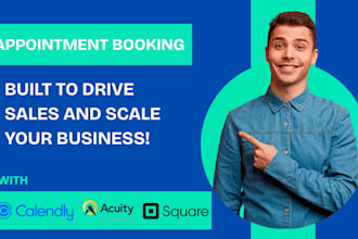do calendly, acuity scheduling, vagaro online booking app, squarespace website