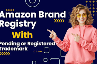 approve amazon brand registry with pending or registered trademark