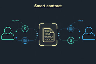 create crypto web3 dapp, smart contract on evm chain