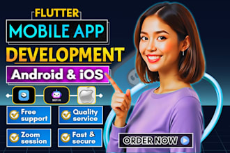 do flutter mobile app development android IOS app developer flutter app creation