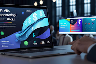 design a professional sponsorship deck and sponsorship proposal