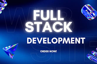 be your full stack website developer react, node, mongodb