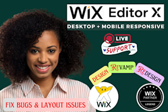 clone wix, redesign wix editor, wix website redesign, fix wix editor layout, wix