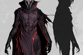 draw and design your dungeons and dragons character npcs