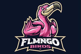 design a beautiful bird logo