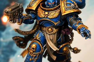 paint your warhammer 40k, sigmar and dnd miniatures