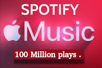 organic real spotify music promotion, apple music, soundcloud, monthly listener