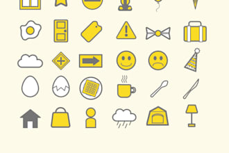 make an icon pack for your app or website within 12 hours
