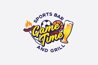 design awesome sports bar logo
